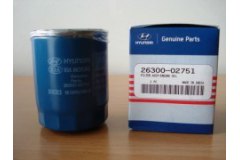 Фильтр масляный для NISSAN CUBE (Z12) 1.6 16V 2010-, код двигателя HR16DE, V см3 1598, кВт 81, л.с. 110, бензин, Hyundai-KIA 2630002751
