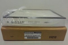 ФИЛЬТР САЛОНА для NISSAN PRIMERA (P12) 1.6 2002-, код двигателя QG16DE, V см3 1597, кВт 80, л.с. 109, бензин, NISSAN B7277EG01A