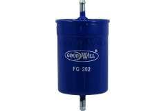 Фильтр топливный для NISSAN PRIMERA универсал (WP12) 1.8 2002-, код двигателя QG18DE, V см3 1769, кВт 85, л.с. 115, бензин, Goodwill FG202