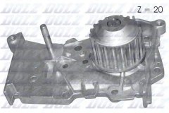 Насос водяного охлаждения для NISSAN KUBISTAR (X76) 1.6 16V 2003-2009, код двигателя K4M752, V см3 1598, КВт70, Л.с.95, бензин, Dolz R216