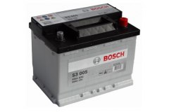 Батарея аккумуляторная 56А для NISSAN PRIMERA универсал (WP12) 1.6 Visia 2002-, код двигателя QG16DE, V см3 1597, КВт80, Л.с.109, бензин, Bosch 0092S30050